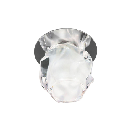 Світильник точковий Feron JD94, G9, 35W, прозорий/матовий хром - 1