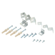 Комплект крепежных элементов IEK №1 (накладной монтаж), LDVO1D-PLN-6368