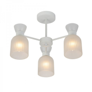 Світильник Ardero BL1630ARD SHARLOTT, під лампу E14х3, ⌀475х330мм, білий