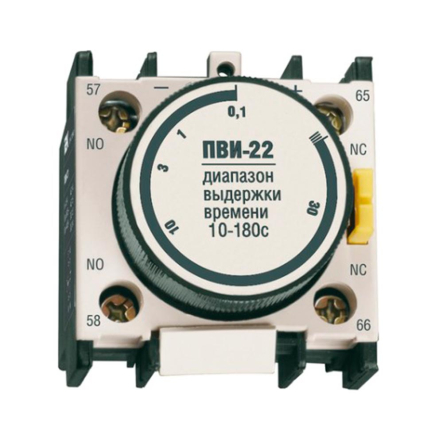 Приставка IEK ПВІ-22 затримка при вимк. 10-180сек. 1з+1р. KPV20-11-2 - 1