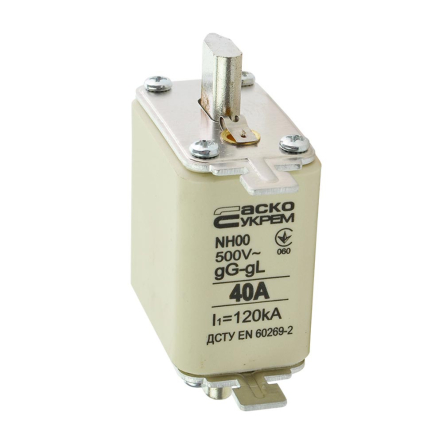 Предохранитель АСКО-УКРЕМ NH 00 40A gG, A0050010011