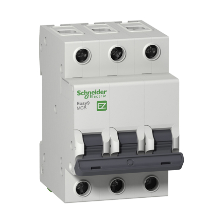 Автоматический выключатель Schneider Electric EZ9, 3Р, 6А, С, EZ9F34306 - 1