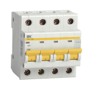 Автоматический выключатель IEK ВА47-29М, 4р, 20А, D, MVA20-4-020-D