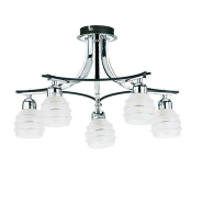 Люстра ALFA 15065 SUSAN, 5хE14х40W, D 45 см, H 32 см