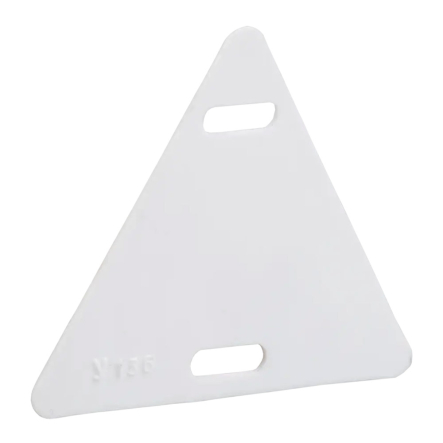 Бірка кабельна У-136 IEK UZMA-BIK-Y136-T (трикутник 55х55х55 мм) - 1