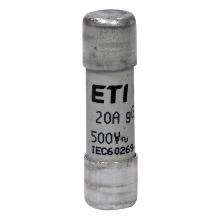 Предохранитель ЕТІМАТ CH10x38 gG, 20A, 500V, 2651020 - 1