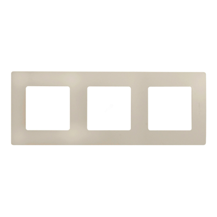 Рамка 3 поста Legrand Etika, 672513, слонова кістка - 1