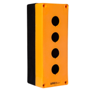 Корпус посту керування HJ-4-4 (HJ-9-4), АСКО-УКРЕМ, A0140020040, жовтий