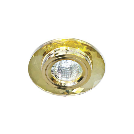 Светильник точечный Feron 8050-2, MR16, GU5.3, 50W, желтый/золото - 1