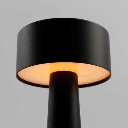 Настольная LED лампа DOWN LIGHT 2W R-SENSOR-85*215-BLACK-DC5V/1A-IP20, чёрная