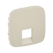 Лицьова панель розетки RJ11/RJ45 Legrand Valena Allure, 755416, слонова кістка