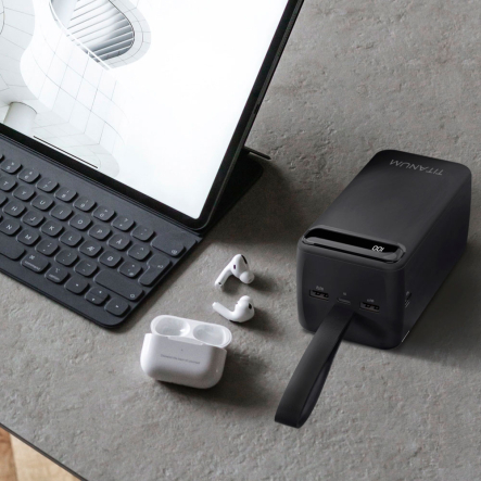 Повербанк 50000mAh TITANUM 741 Black