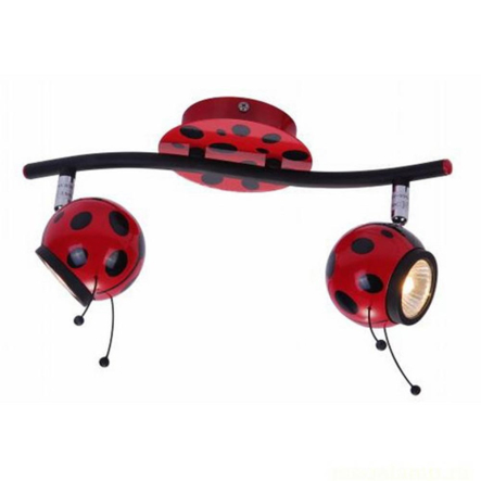Світильник спот настінний Globo Ladybird 5718-2 - 1