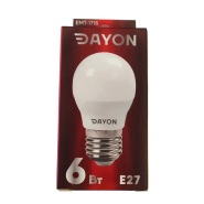 Лампа LED DAYON 6 Вт, 4100K, E27, 220 В, G45, 1716-EMT