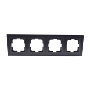 Рамка 4-я, Mono Electric, DESPINA, графит, 102-200000-163