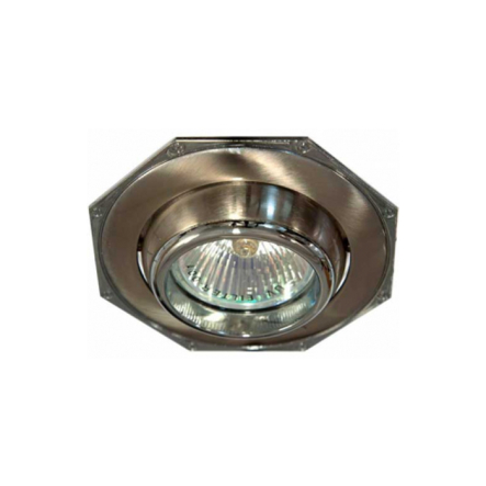 Светильник точечный поворотный Feron 305, R50, E14, титан/хром - 1