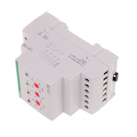 Реле напряжения F&F CP-730, трехфазное, 10А