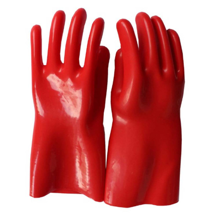 Рукавички діелектричні клас 1-R,C в індивідуальній упаковці (ісп 10кВ, роб. 7,5кВ) - 1