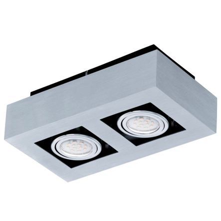 Світильник стельовий EGLO 91353 LOKE, 2х3W, GU10, LED - 1