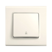 Кнопка дзвінка LINNERA VIKO, 90401006, крем