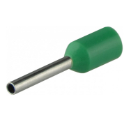 Наконечник АСКО-УКРЕМ A0060010091, НТ 0,5-08 (кв.мм-мм) (упак. 100 шт.) зелені