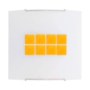 Светильник настенный Nowodvorski 1610, KUBIK 4 yellow 1*E27, 100W