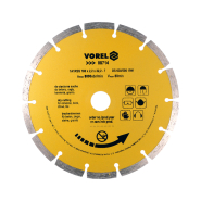 Круг отрезной VOREL 08714V, алмазный, сегментный, d - 180 мм
