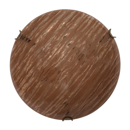 Світильник настінно-стельовий ДеКоРа, Кора, Е27, 2х60W, ⌀300 мм, 44227 - 1