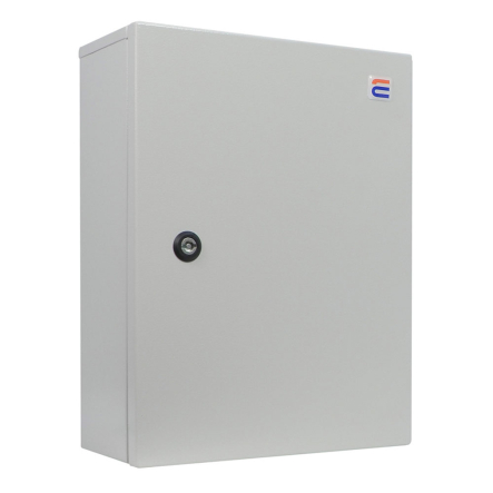 Щит металлический с монтажной панелью АСКО-Укрем, 40х30х20 мм, IP54, серия UBox, A0260020016 - 1