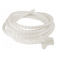 Органайзер гнучкий з кліпсою для кабелю АСКО-УКРЕМ WCT-12 (3м) білий, A0150070024