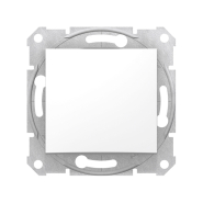 Переключатель одноклавишный Schneider Electric Sedna, белый, SDN0400121