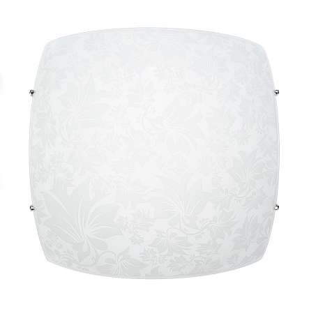 Світильник настінно-стельовий ДеКоРа, Юнона, E27, 2х60W, ⌀300 мм, 48265 - 1