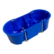 Коробка установочная (гипс) КОВА-ЕЛЕКТРО РК-2х60, 141х70х51 мм, ІР 20, ФР-00001801