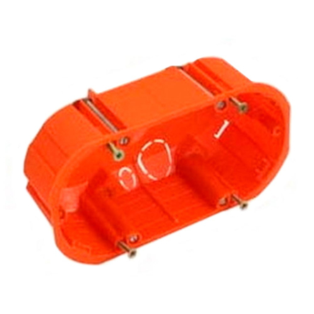 Коробка установочная для гипсокартона 135х65х47 мм, двойная - 1