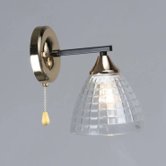 Бра SIRIUS B K2284/1W CH+BK