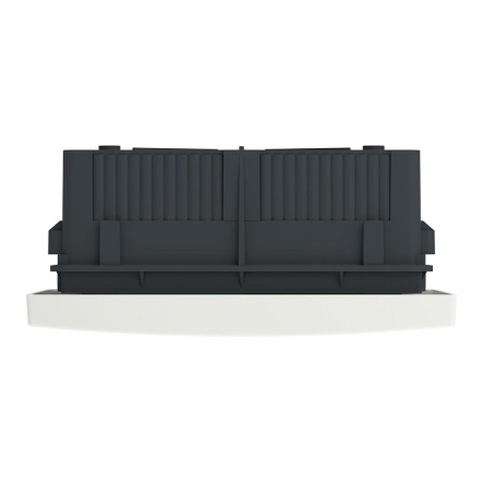 Щит пластиковый Schneider Electric Easy9 EU, врезной, 1 ряд 8 модулей, дымчатые двери, EZ9EUB108