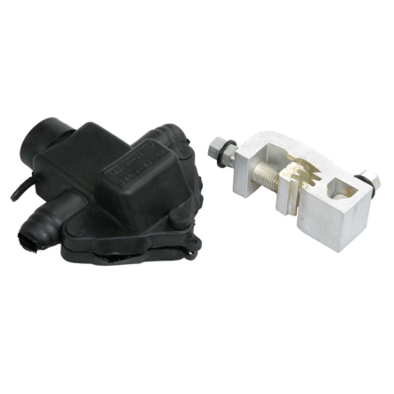 Затискач відгалужувальний ізольований ЗОРЗБ 35-95/4-50 (Р 71), IEK, UZA-10-3595-0450 - 1