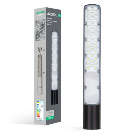 Светильник консольный LED ARDERO SP3043, 100W, 6500K, 230V, IP65, 8243 - 1