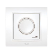 Світлорегулятор EL-BI ZENA, 800 Вт + підсвідка, білий, 500-010200-292