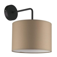 Бра Nowodvorski 9081, Alice 1хЕ27х60W, 23x30х26см, кофе/черный