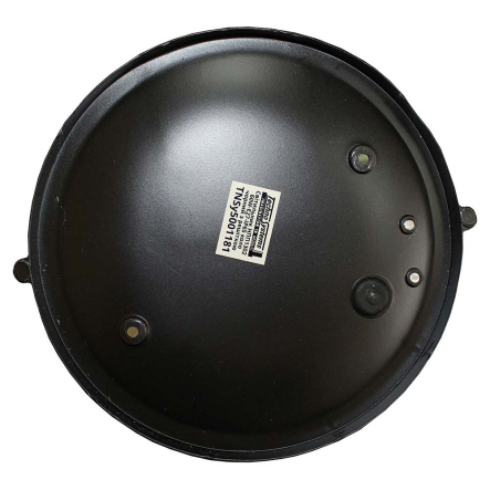 Светильник TechnoSystems НПП1302, 60W, E27, IP65, круг, чёрный, с решеткой, TNSy5001181