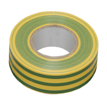 Изолента 0,13х15 мм желто-зеленая 20 м, IЕК, UIZ-13-10-K52 - 1