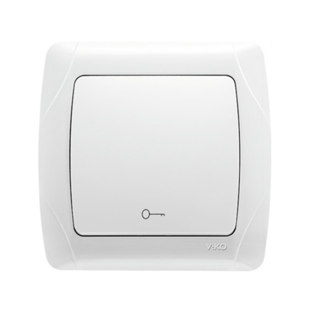 Кнопка открывания дверей VIKO CARMEN, 90561005, белый - 1