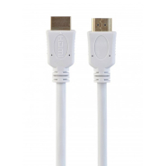 Кабель Cablexpert CC-HDMI4-W-6, HDMI V.2.0, 4К 60 Гц, позолочені контакти, 1.8 м, білий