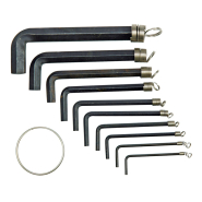 Набір шестигранників VOREL, 1,5-10мм, 10 шт, 56390