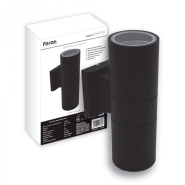 Светильник настенный FERON, DH0702, 230V, 2хE27, черный