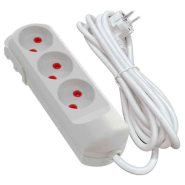 Удлинитель NEOMAX 3 гнезда 5 м с заземлением, NX501305