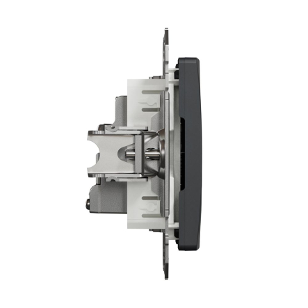 Розетка TV конечная 4дБ Schneider Electric Sedna Design, черный, SDD114471