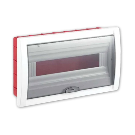 Корпус пластиковый UEC ЩРВ-П-18, 18 модулей., 1 ряд, внутренней установки, IP40, MDK23-V-18-40-UEC - 1