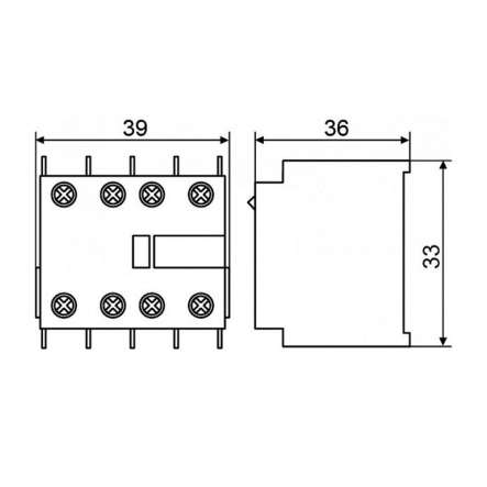 Контакт дополнительный АСКО-УКРЕМ для ПМ-0 ДК(ПМ0)-22 (LA1-KN22), A0040050056